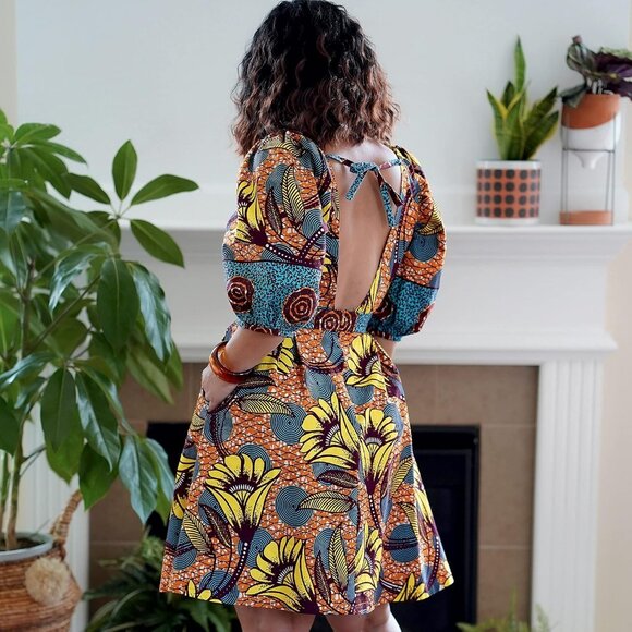 Misses Dress Pattern S9329 By Simplicity Mimi G Style Puff Sleeves 16-24 - Picture 9 of 9